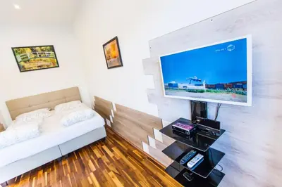 TV/Unterhaltungsangebot in der Unterkunft Vienna Market Apartments