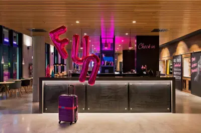 Grundriss der Unterkunft MOXY Vienna Airport