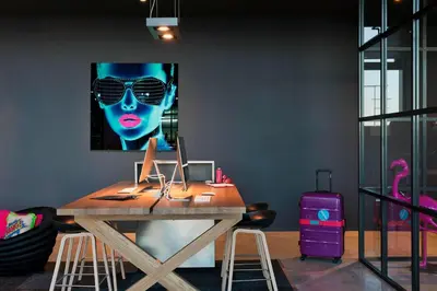 Grundriss der Unterkunft MOXY Vienna Airport