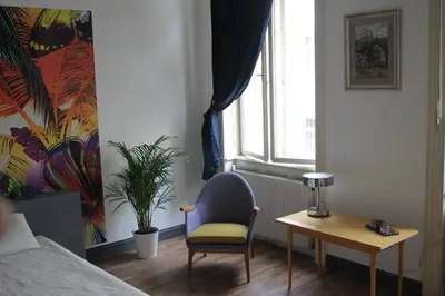 Ein Bett oder Betten in einem Zimmer der Unterkunft Pension Wienderland