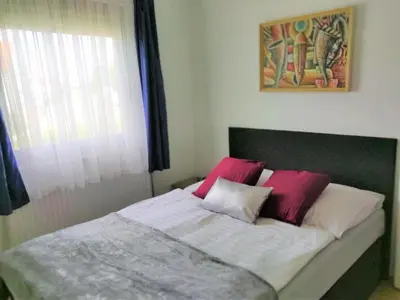 Ein Bett oder Betten in einem Zimmer der Unterkunft Haus zum Wohlfühlen