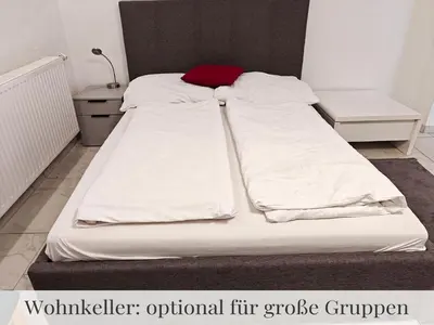 Ein Bett oder Betten in einem Zimmer der Unterkunft Haus zum Wohlfühlen