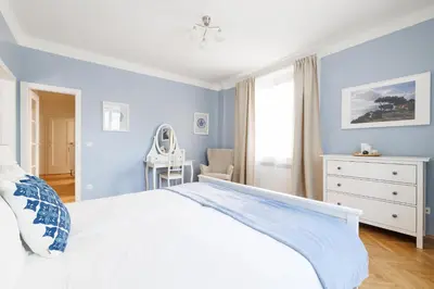 Ein Bett oder Betten in einem Zimmer der Unterkunft Operastreet City Center Apartment Algarve