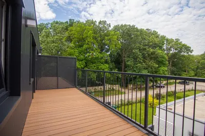 Ein Balkon oder eine Terrasse in der Unterkunft Lifestyle Hotel Leithana