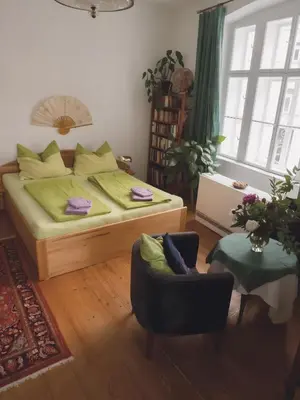 Ein Bett oder Betten in einem Zimmer der Unterkunft Apartment NiNi