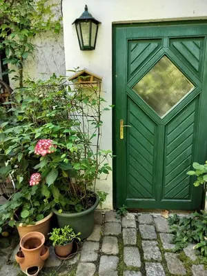 Ein Garten an der Unterkunft Apartment NiNi