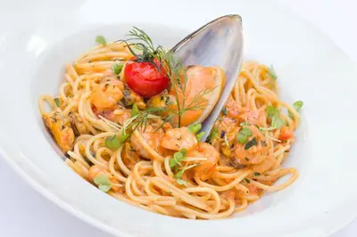 Essen im Hotel oder in der Nähe