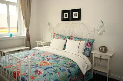 Ein Bett oder Betten in einem Zimmer der Unterkunft Alt Wien