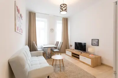 TV/Unterhaltungsangebot in der Unterkunft Apartment house in Vienna