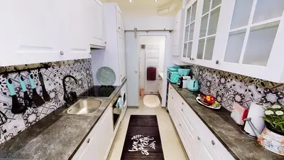 Küche/Küchenzeile in der Unterkunft Apartment Bilici GmbH