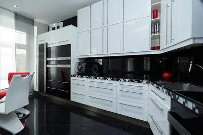 Küche/Küchenzeile in der Unterkunft Apartment Bilici GmbH