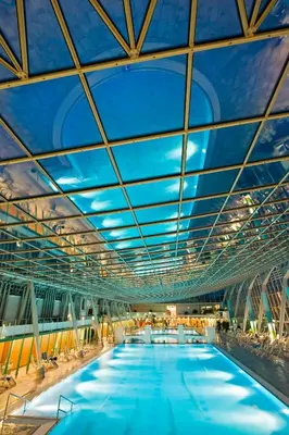 Der Swimmingpool an oder in der Nähe von Badener Hof