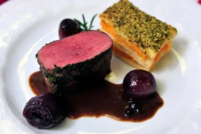 Essen im Hotel oder in der Nähe