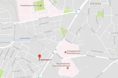 Grundriss der Unterkunft Apartment nahe Rosenhügel