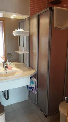 Ein Badezimmer in der Unterkunft Arkadenhaus Steiner