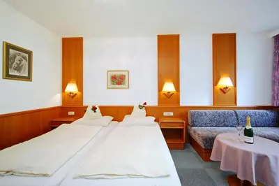 Ein Bett oder Betten in einem Zimmer der Unterkunft Fleger Appartements