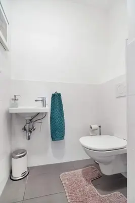 Ein Badezimmer in der Unterkunft Operastreet City Center Apartment Brasil