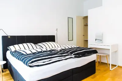Ein Bett oder Betten in einem Zimmer der Unterkunft Design Place 1030 (airconditioned)