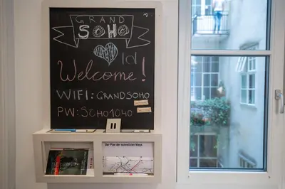Grundriss der Unterkunft Grand Soho Apartment