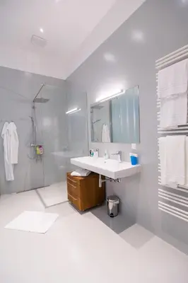 Ein Badezimmer in der Unterkunft Grand Soho Apartment