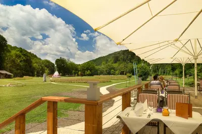 Naturlandschaft in der Nähe des Hotels