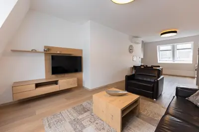 TV/Unterhaltungsangebot in der Unterkunft Nadland Apartment Wehlistrasse