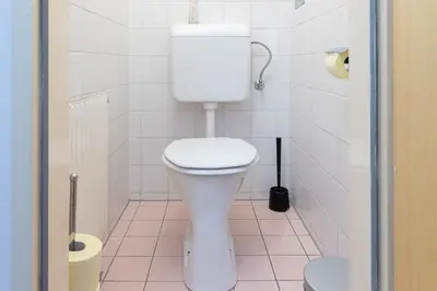 Ein Badezimmer in der Unterkunft Vienna Central Station Accommodation