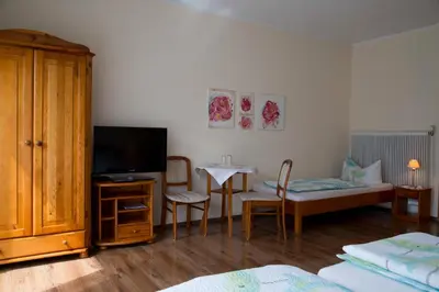 TV/Unterhaltungsangebot in der Unterkunft Gästehaus Mariola