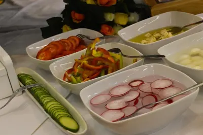 Essen in der Pension oder in der Nähe