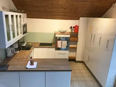 Küche/Küchenzeile in der Unterkunft House at Lake 