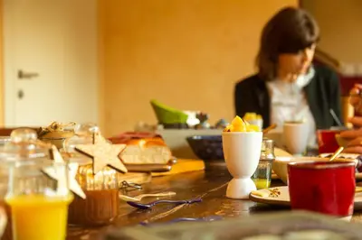 Essen im Bed & Breakfast oder in der Nähe