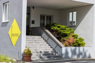Das Gebäude in dem sich das Hotel befindet