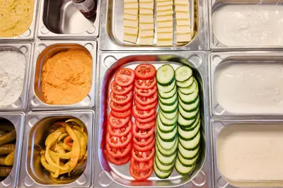 Essen im Hotel oder in der Nähe