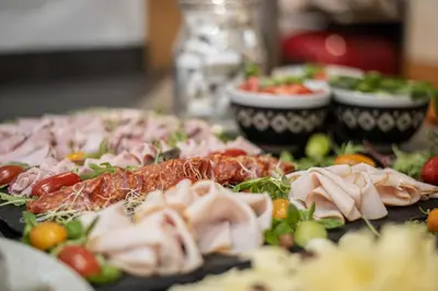 Essen im Hotel oder in der Nähe