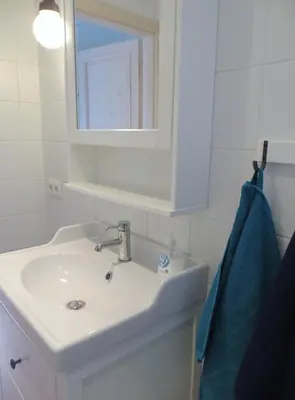 Ein Badezimmer in der Unterkunft Gästehaus Elfriede
