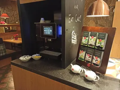 Kaffee-/Teezubehör in der Unterkunft Hotel Eitljörg