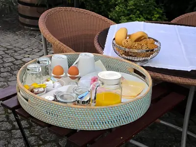 Essen in der Ferienwohnung oder in der Nähe
