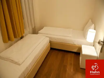 Ein Bett oder Betten in einem Zimmer der Unterkunft Apartment Nestroygasse