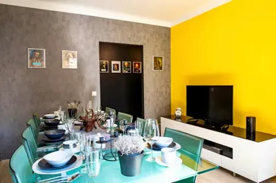 TV/Unterhaltungsangebot in der Unterkunft Viennaflats - Apartment Prater