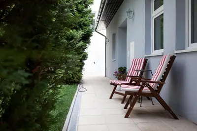 Ein Garten an der Unterkunft Vienna-flats