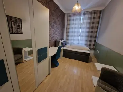 Ein Sitzbereich in der Unterkunft Aparthotel LAAERBERG