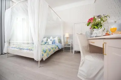 Ein Bett oder Betten in einem Zimmer der Unterkunft Boutique Hotel Kugel Wien