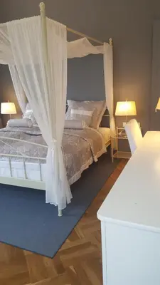 Ein Bett oder Betten in einem Zimmer der Unterkunft Boutique Hotel Kugel Wien