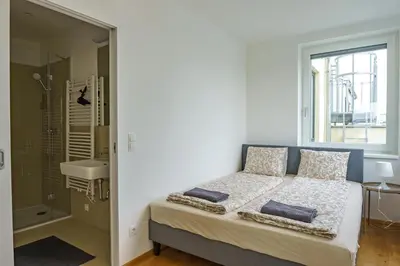Ein Badezimmer in der Unterkunft Vienna City Apartments Belvedere