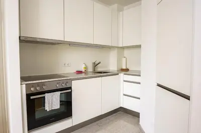 Küche/Küchenzeile in der Unterkunft Vienna City Apartments Belvedere