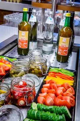Essen im Hotel oder in der Nähe