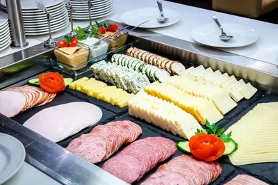 Essen im Hotel oder in der Nähe
