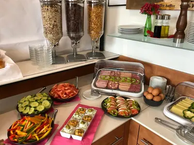 Essen im Hotel oder in der Nähe
