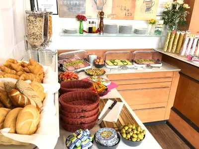 Essen im Hotel oder in der Nähe