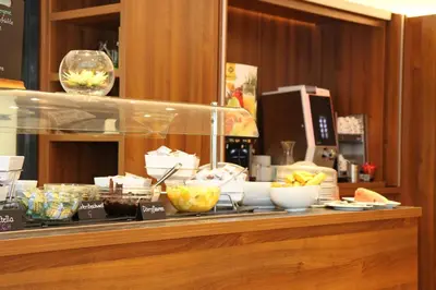 Essen im Hotel oder in der Nähe